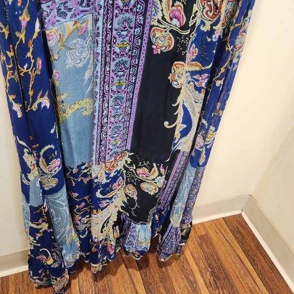 BILA Women's Spring Ruffled Sleeveless Maxi dress size M - Picture 4 of 10